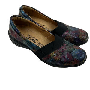 Volks Walkers Women's Slip on  Floral Loafers